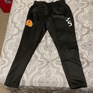 Kids Black Jogger Pants